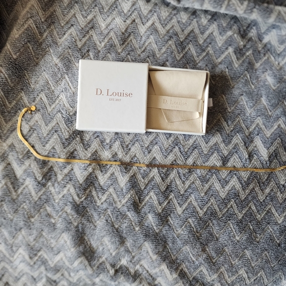 Stainless Steel with 14k gold PVD coating necklace - Picture 3 of 3